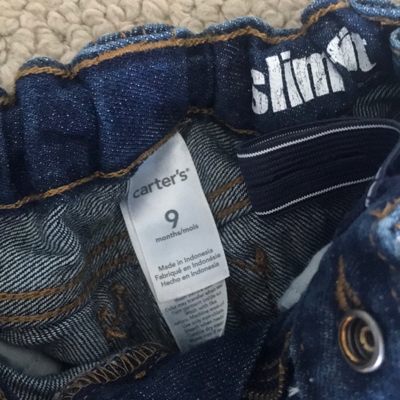 Carters Jeans Bundle 9 Months Denim - Picture 3 of 7